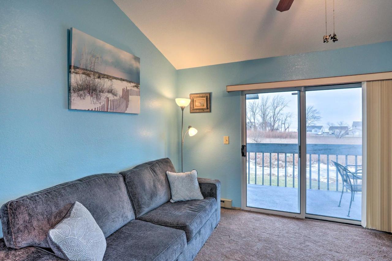 Condo With Balcony, Dock And Access To Lake Erie Sand Beach Exteriér fotografie